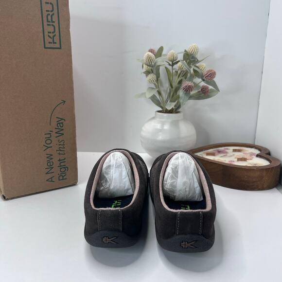 Kuru Draft Slip On Mule Slipper Comfort Charcoal Cocco Brown Men 9.5 M main image 7